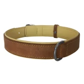 Markapet Lüks Deri Köpek Boyun Tasması 2x26-32 cm Sarı Kahverengi Small thumbnail 7