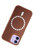 HDD Iphone 11 Kılıf HBC-156 Forum Magsafe Mikrofiber Süet Kapak Kapak - 11