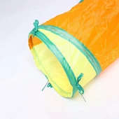 Gökkuşağı Desenli S Model Kedi Oyun Tüneli, Katlanabilir 125 cm - 2