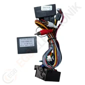 OTO TABLET ÇERÇEVE BMW X3-E83 2006-2010 9" SİYAH TAC-009 - 3