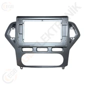 OTO TABLET ÇERÇEVE FORD MONDEO MANUEL - A/C 2007+ 10,1" GÜMÜŞ TAC-038 - 1