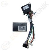 OTO TABLET ÇERÇEVE RENAULT MASTER 3 NISSAN NV400 OPEL MOVANO 2010+ 10.1' SİYAH TAC-342 thumbnail 3