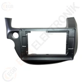 OTO TABLET ÇERÇEVE HONDA JAZZ 2008-2013 10,1" GÜMÜŞ TAC-058 thumbnail 1