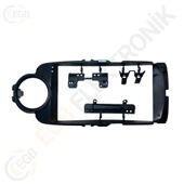 OTO TABLET ÇERÇEVE TOYOTA YARIS 2012-2018 9" SİYAH TAC-186 thumbnail 1