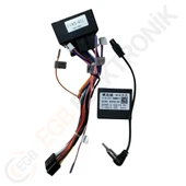 OTO TABLET ÇERÇEVE BMW X1-E84 2010-2014 9" SİYAH TAC-010 thumbnail 3