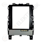 OTO TABLET ÇERÇEVE RENAULT MEGANE 4 DIJITAL LED 2017-2018 9,7" PIANO BLACK TAC-345 thumbnail 2