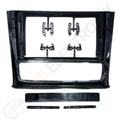 OTO TABLET ÇERÇEVE BMW 1 SERIES A/C E81- E82-E87-E88 2004-2012 9" SİYAH TAC-004 thumbnail 2