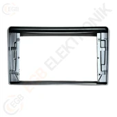 OTO TABLET ÇERÇEVE TOYOTA AVENSİS 2002-2008 9' GÜMÜŞ TAC-306 thumbnail 1