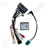 OTO TABLET ÇERÇEVE VW TOUAREG 2011-2017 9" PIANO BLACK TAC-200 - 3