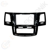 OTO TABLET ÇERÇEVE TOYOTA HILUX A/C 2008-2014 9" SİYAH TAC-184 thumbnail 1