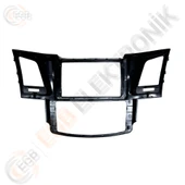 OTO TABLET ÇERÇEVE TOYOTA HILUX M/C 2008-2014 9" PIANO BLACK TAC-183 thumbnail 3