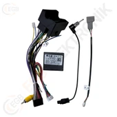 OTO TABLET ÇERÇEVE CITROEN C3 2010-2016 9" BEYAZ TAC-275F thumbnail 3