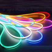 VIP PROFESYONEL CEP KONTROL KUMANDALI IP65 NEON HORTUM LED IŞIK 5 METRE RENKLİ LED IŞIK DIS MEKAN thumbnail 6