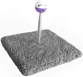 Yaylı Toplu Hacıyatmaz Kedi Aktivite Oyuncağı 16-20 cm Gri - 6