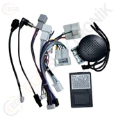 OTO TABLET ÇERÇEVE RENAULT CAPTUR MA/C 2015+ 9" PIANO BLACK TAC-169 thumbnail 4