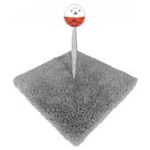 Yaylı Toplu Hacıyatmaz Kedi Aktivite Oyuncağı 16-20 cm Gri - 8