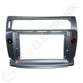 OTO TABLET ÇERÇEVE CITROEN C4 2004-2009 9" GÜMÜŞ TAC-022 thumbnail 1