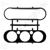 OTO TABLET ÇERÇEVE FORD MONDEO MANUEL - A/C 2007+ 10,1" GÜMÜŞ TAC-038 - 3