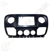 OTO TABLET ÇERÇEVE RENAULT MASTER 3 NISSAN NV400 OPEL MOVANO 2010+ 10.1' SİYAH TAC-342 thumbnail 1