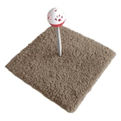 Yaylı Toplu Hacıyatmaz Kedi Aktivite Oyuncağı 16-20 cm Taba - 5