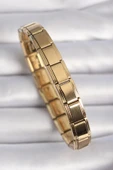 MuI MuI 316L Çelik Gold Renk Yazısız Nomination Charm Bileklik - 1