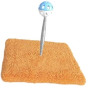 Yaylı Toplu Hacıyatmaz Kedi Aktivite Oyuncağı 16-20 cm Turuncu - 5