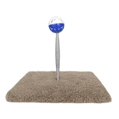 Yaylı Toplu Hacıyatmaz Kedi Aktivite Oyuncağı 16-20 cm Taba - 7