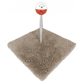 Yaylı Toplu Hacıyatmaz Kedi Aktivite Oyuncağı 16-20 cm Taba - 8