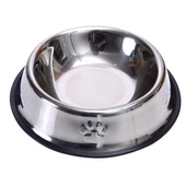 Markapet Pati Desenli Çelik Mama ve Su Kabı 8 Oz 250 ml 15 cm thumbnail 1