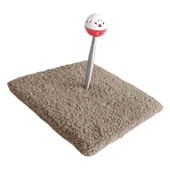 Yaylı Toplu Hacıyatmaz Kedi Aktivite Oyuncağı 16-20 cm Taba - 6