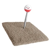 Yaylı Toplu Hacıyatmaz Kedi Aktivite Oyuncağı 16-20 cm Taba - 3