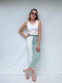 Kadın Basic Yuvarlak Yaka Beyaz Atlet thumbnail 8