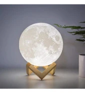 6 Renkli Dokunmatik Standlı Dolunay Lamba thumbnail 2