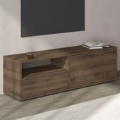 İNARCH DİZAYN Pao Kapaklı Minimal TV Sehpası – 136 cm, Antik Ceviz - 6