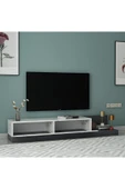 İNARCH DİZAYN Majör Tv Sehpası Orma Mermer/Antrasit thumbnail 4