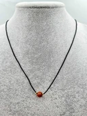 GÜMÜŞTEL EL SANATLARI Sertifikalı Balık Burcu Yıldız Taşı Doğal Taş Kolye thumbnail 3