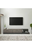 İNARCH DİZAYN Majör Tv Sehpası Gordion Mermer/Antrasit thumbnail 1
