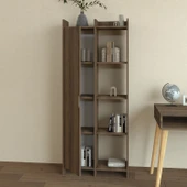 İNARCH DİZAYN Offer Çok Raflı, Tek Kapaklı Kitaplık Kilim - 180 cm, Ev-Ofis, Kütüphane - 3