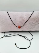 GÜMÜŞTEL EL SANATLARI Sertifikalı Balık Burcu Yıldız Taşı Doğal Taş Kolye thumbnail 2