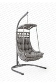 Çavdar Group Asos Rattan Tek Kişilik Salıncak Bahçe Balkon Teras Salıncağı - 1
