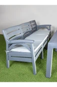 Çavdar Group Venezia 5 Kişilik Minderli Oturma Grubu 70x120 Yüksek Sehpalı Ergonomik Estetik Tasarım - 3