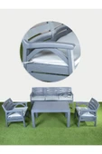 Çavdar Group Venezia 5 Kişilik Minderli Oturma Grubu 70x120 Yüksek Sehpalı Ergonomik Estetik Tasarım - 2