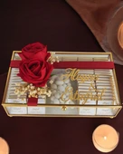 Tristan Gold Kız İsteme Söz Nişan Çikolatası - 1