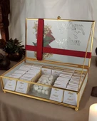 Tristan Gold Kız İsteme Söz Nişan Çikolatası - 3