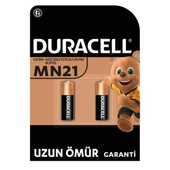 Duracell Lityum MN21 Alarm Pili İkili Paket 23A - 2