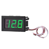 Dijital Mini Votmetre 0.56" DC 0 30V Yeşil Işıklı - 1