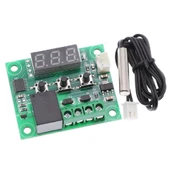 DC 12V Mini Termostat Sıcaklık Kontrol Devresi -50-110C - 1