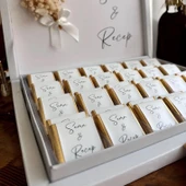 Fleur Söz Nişan Kız İsteme Çikolatası - 2