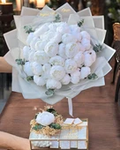 Ezra Gold Söz Nişan Kız İsteme Çikolatası ve İsteme Çiçeği Seti - 1