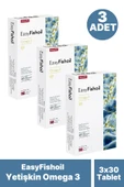 EasyFishoil Yetişkin 30 Çiğnenebilir Jel Form 3 Adet - 1
